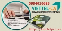 Chữ ký số - Viettel CA