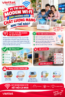 VỊ TRÍ ĐẶT MODEM WI-FI ẢNH HƯỞNG ĐẾN CHẤT LƯỢNG MẠNG NHƯ THẾ NÀO?