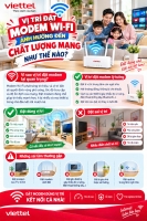 VỊ TRÍ ĐẶT MODEM WI-FI ẢNH HƯỞNG ĐẾN CHẤT LƯỢNG MẠNG NHƯ THẾ NÀO?