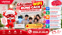 cấu hình wifi đúng cách