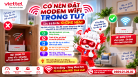 Hướng Dẫn Đặt Modem WiFi Đúng Cách