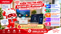 Hướng dẫn kiểm tra tín hiệu Internet Viettel