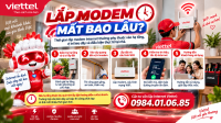 Hướng dẫn lắp modem Viettel nhanh chóng