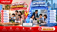 Internet gia đình và doanh nghiệp Viettel đối đầu